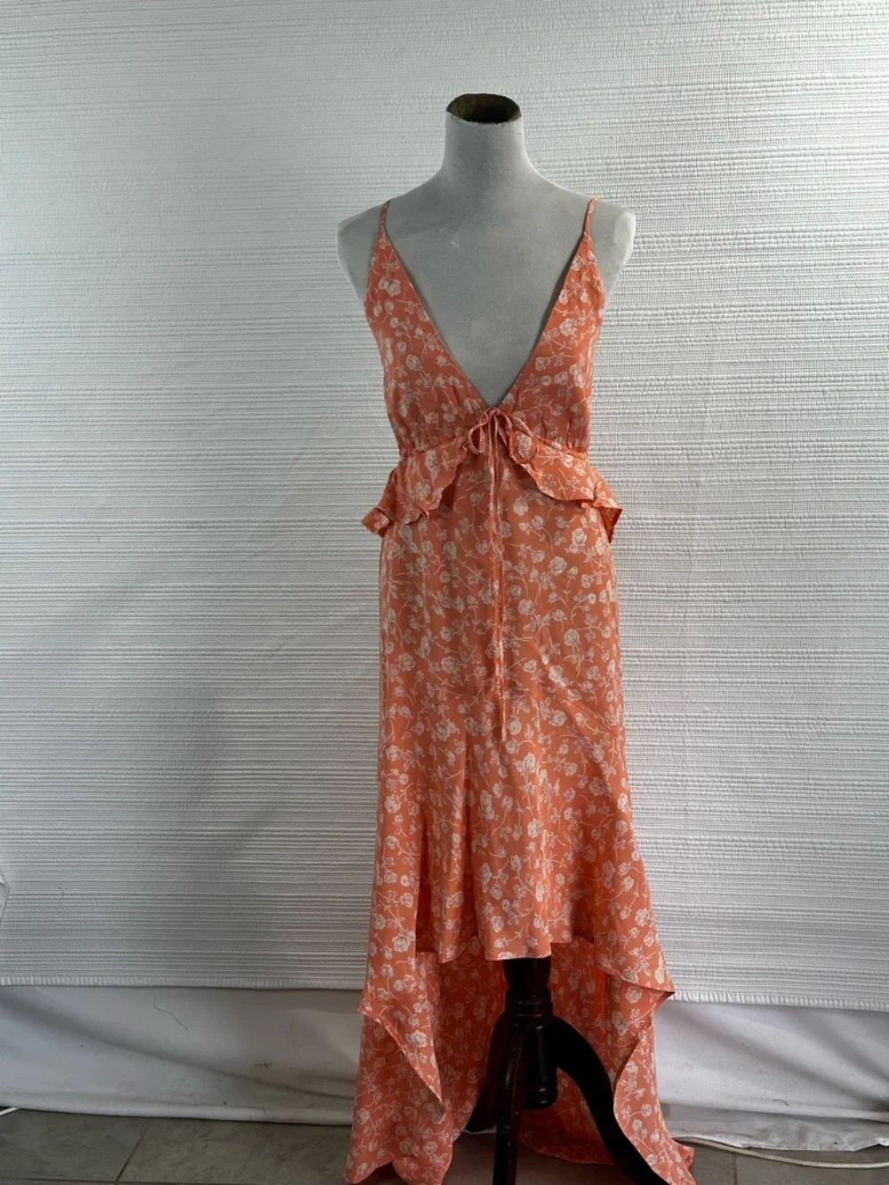 Blue Life | Dresses | Blue Life Floral Open Back Highlow Maxi Dress Boho  Coastal Cottagecore | Poshmark